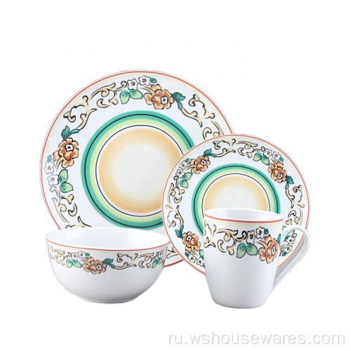 2022 Hot Sale Wedding Party Ceramic Dinandware наборы посуды
